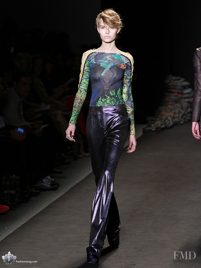 Josephine Skriver featured in  the Jen Kao fashion show for Autumn/Winter 2011