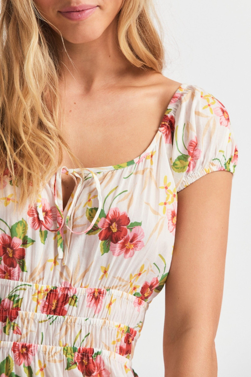 Caroline Kelley featured in  the LoveShackFancy Active catalogue for Spring/Summer 2023
