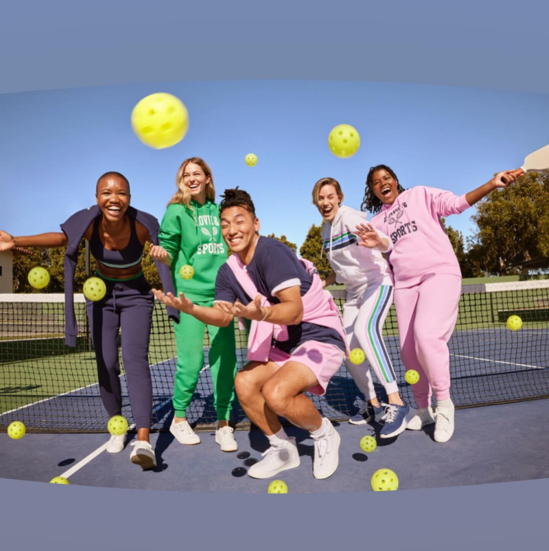 Caroline Kelley featured in  the Love & Sports by Walmart advertisement for Spring/Summer 2024