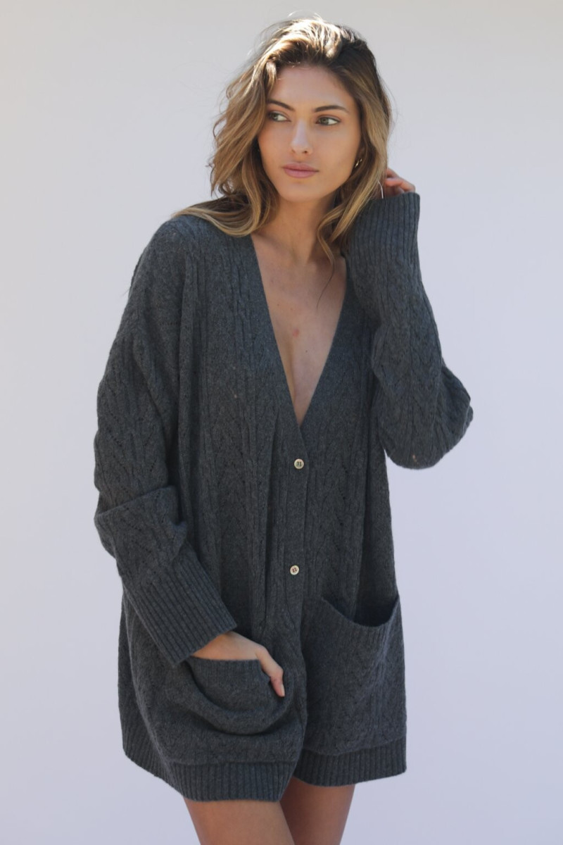 Kyla Grandy featured in  the Oats Cashmere catalogue for Spring/Summer 2019