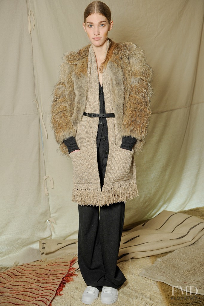 Irina Nikolaeva featured in  the M.Patmos fashion show for Autumn/Winter 2011