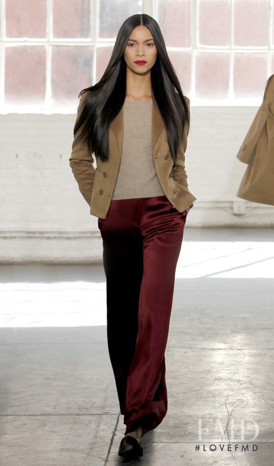 Juana Burga featured in  the Jenni Kayne fashion show for Autumn/Winter 2011