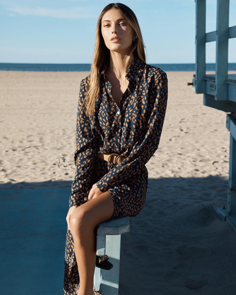 Kyla Grandy featured in  the Bardot advertisement for Spring/Summer 2023