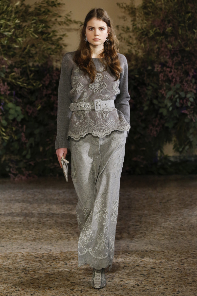 Luisa Beccaria fashion show for Autumn/Winter 2018