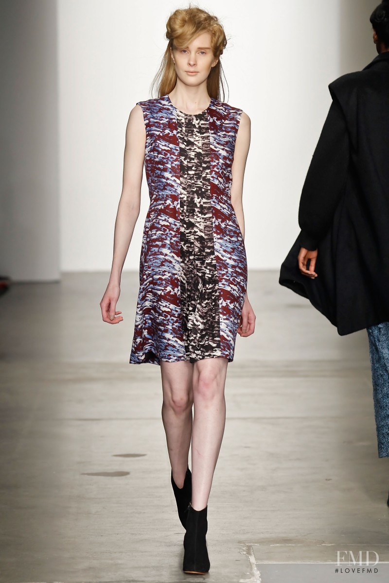 Jasmine Poulton featured in  the Rachel Comey fashion show for Autumn/Winter 2011