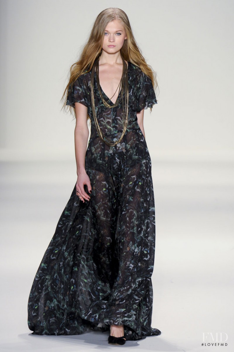 Vita Sidorkina featured in  the Rebecca Minkoff fashion show for Autumn/Winter 2011