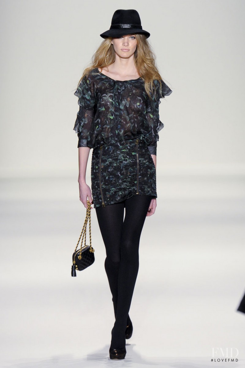 Irina Nikolaeva featured in  the Rebecca Minkoff fashion show for Autumn/Winter 2011