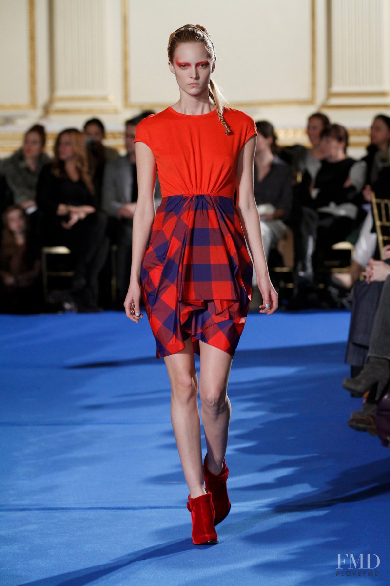 Theres Alexandersson featured in  the Thakoon fashion show for Autumn/Winter 2011