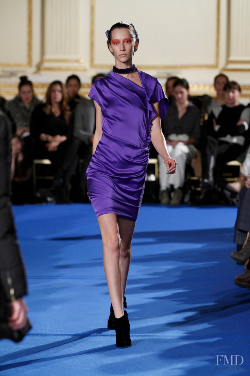 Alana Zimmer featured in  the Thakoon fashion show for Autumn/Winter 2011