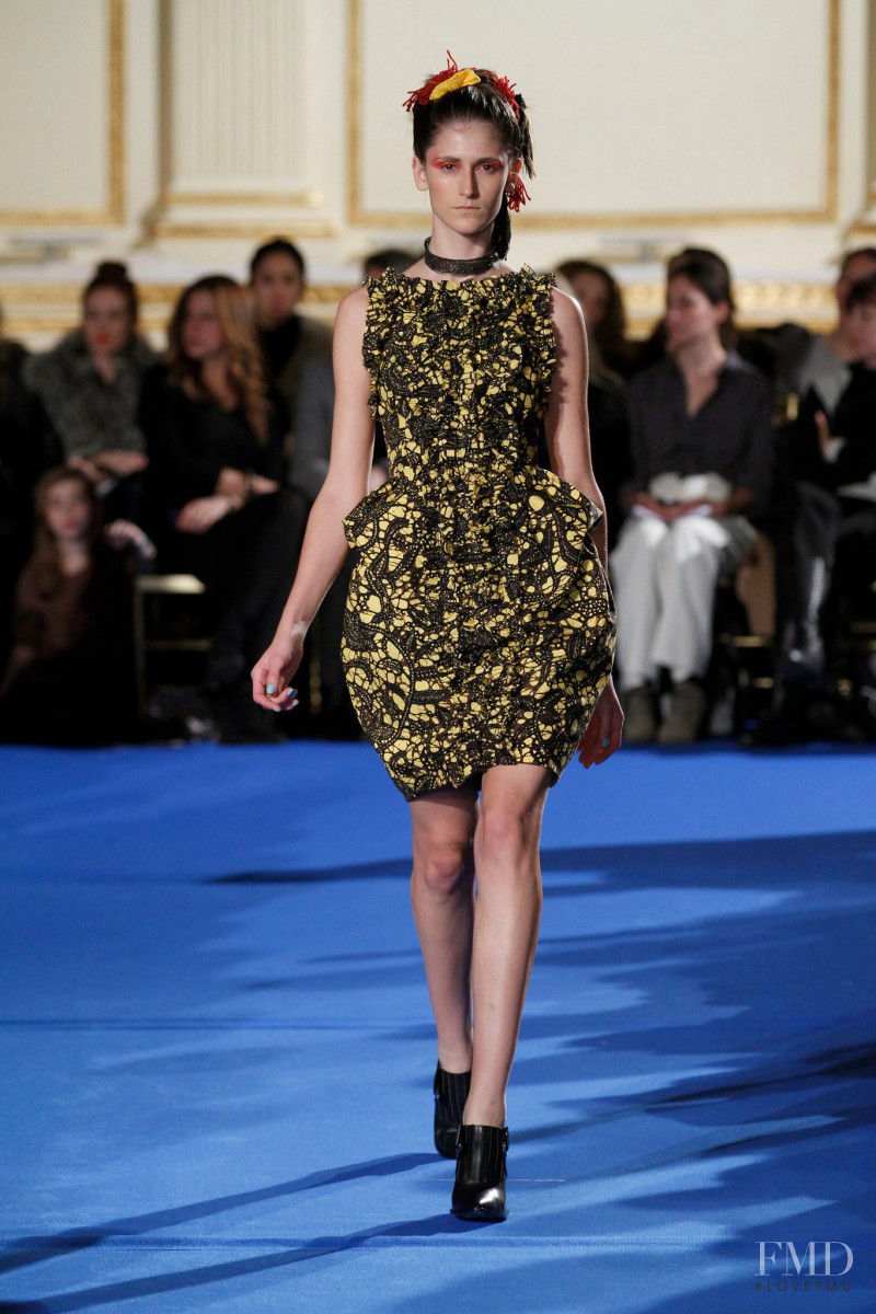 Daiane Conterato featured in  the Thakoon fashion show for Autumn/Winter 2011