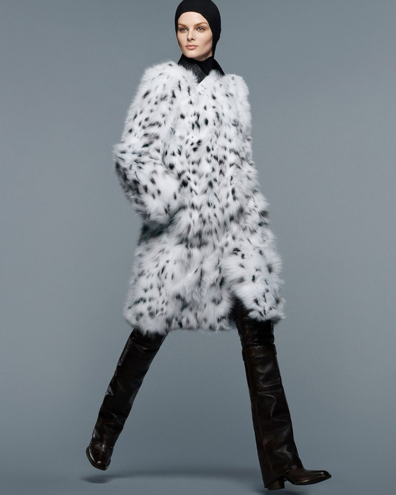 Aylah Peterson featured in  the Fendi Fur Atelier 2024 advertisement for Summer 2024