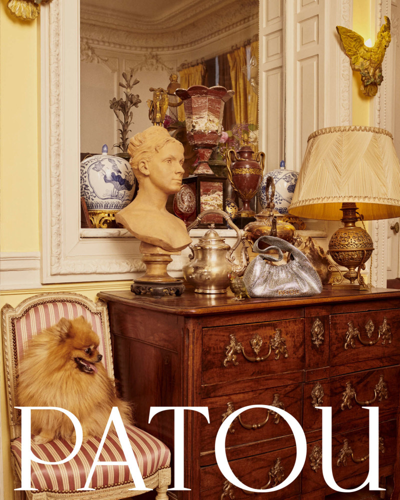 Daphne Groeneveld featured in  the Patou advertisement for Spring/Summer 2024