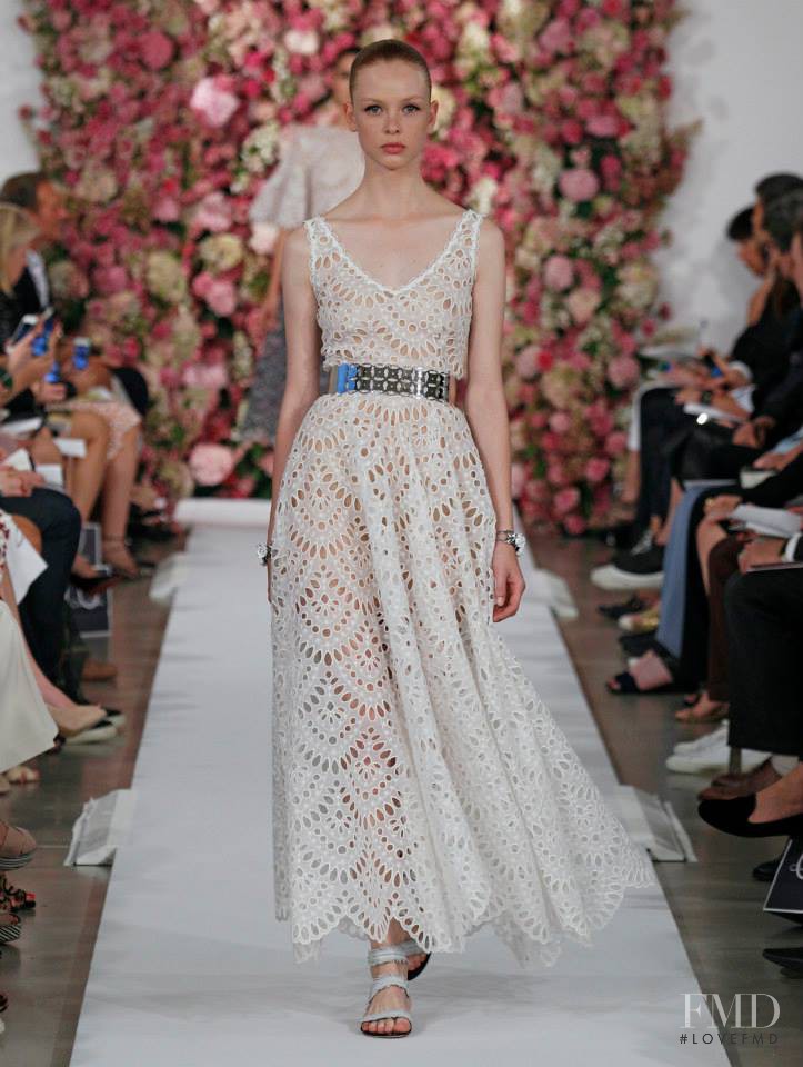 Oscar de la Renta fashion show for Spring/Summer 2015