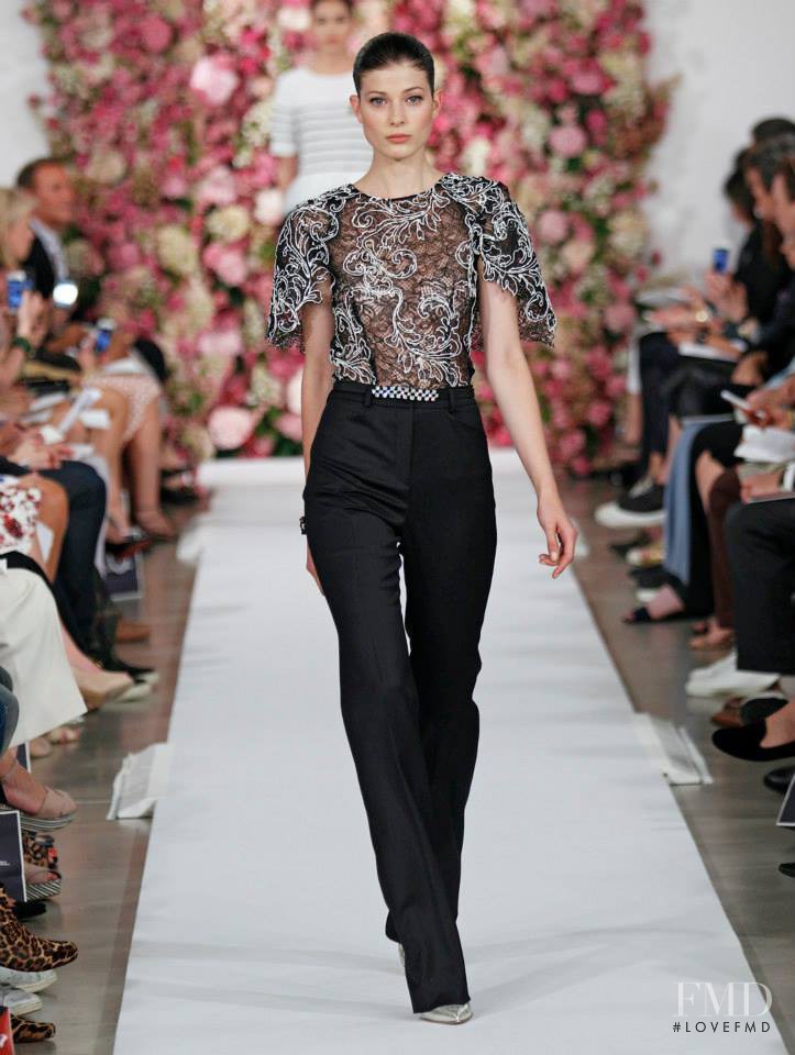 Oscar de la Renta fashion show for Spring/Summer 2015