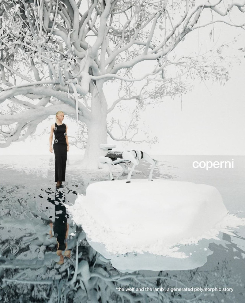 Coperni advertisement for Autumn/Winter 2023