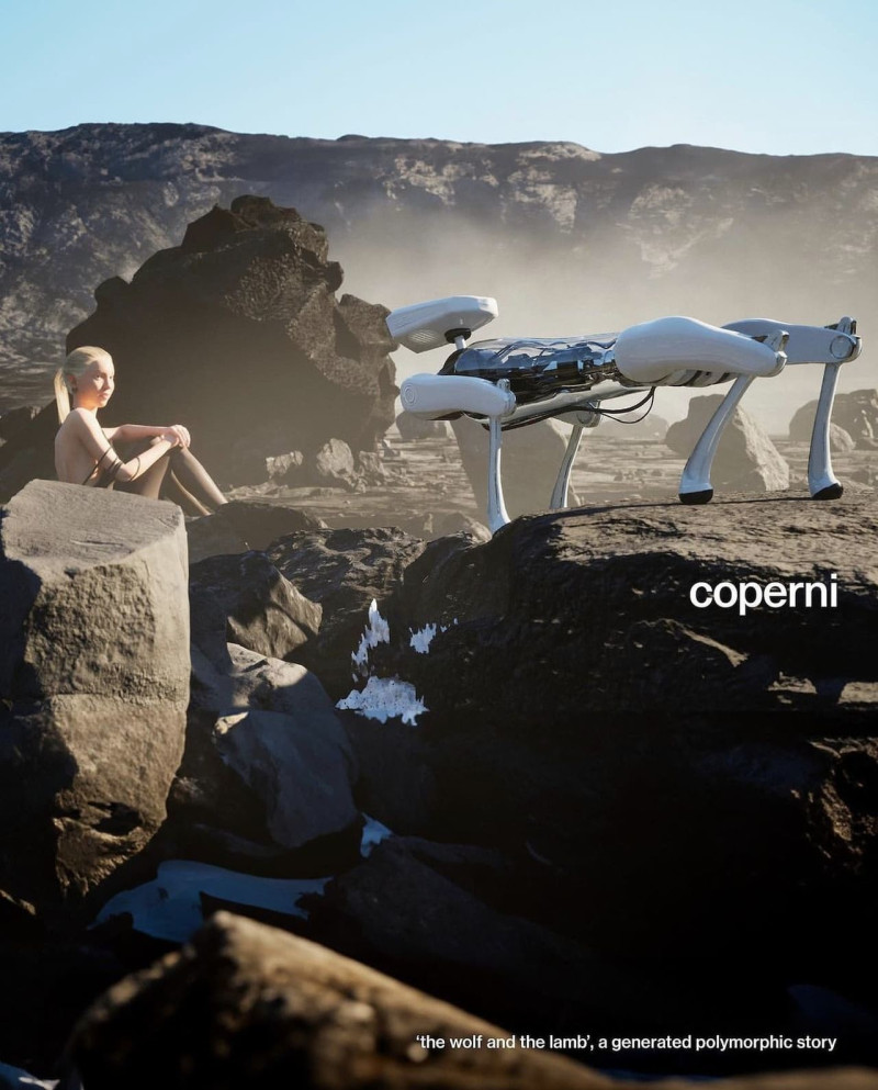 Coperni advertisement for Autumn/Winter 2023