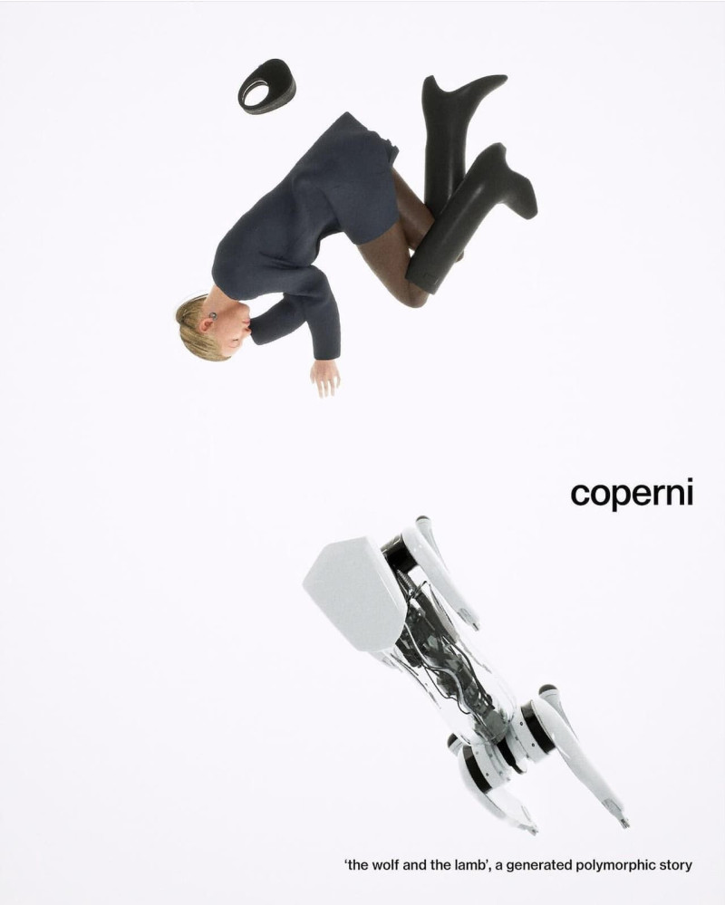 Coperni advertisement for Autumn/Winter 2023