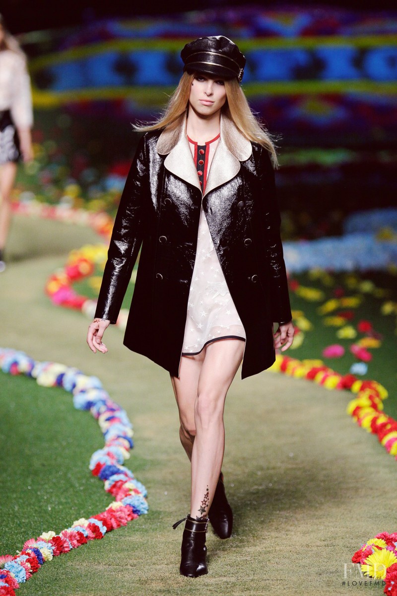 Lina Berg featured in  the Tommy Hilfiger fashion show for Spring/Summer 2015