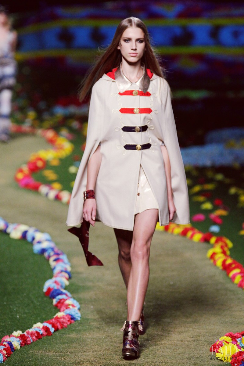 Sabina Lobova featured in  the Tommy Hilfiger fashion show for Spring/Summer 2015