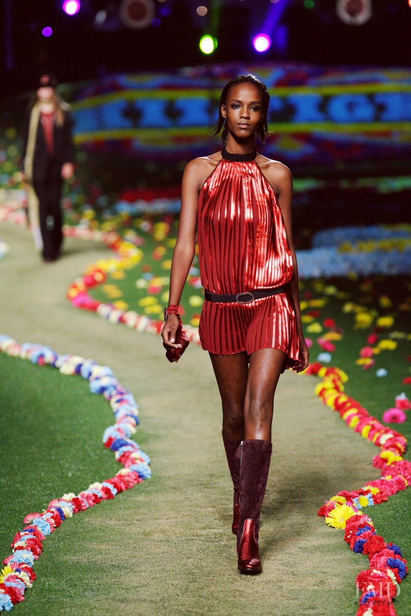 Leila Ndabirabe featured in  the Tommy Hilfiger fashion show for Spring/Summer 2015