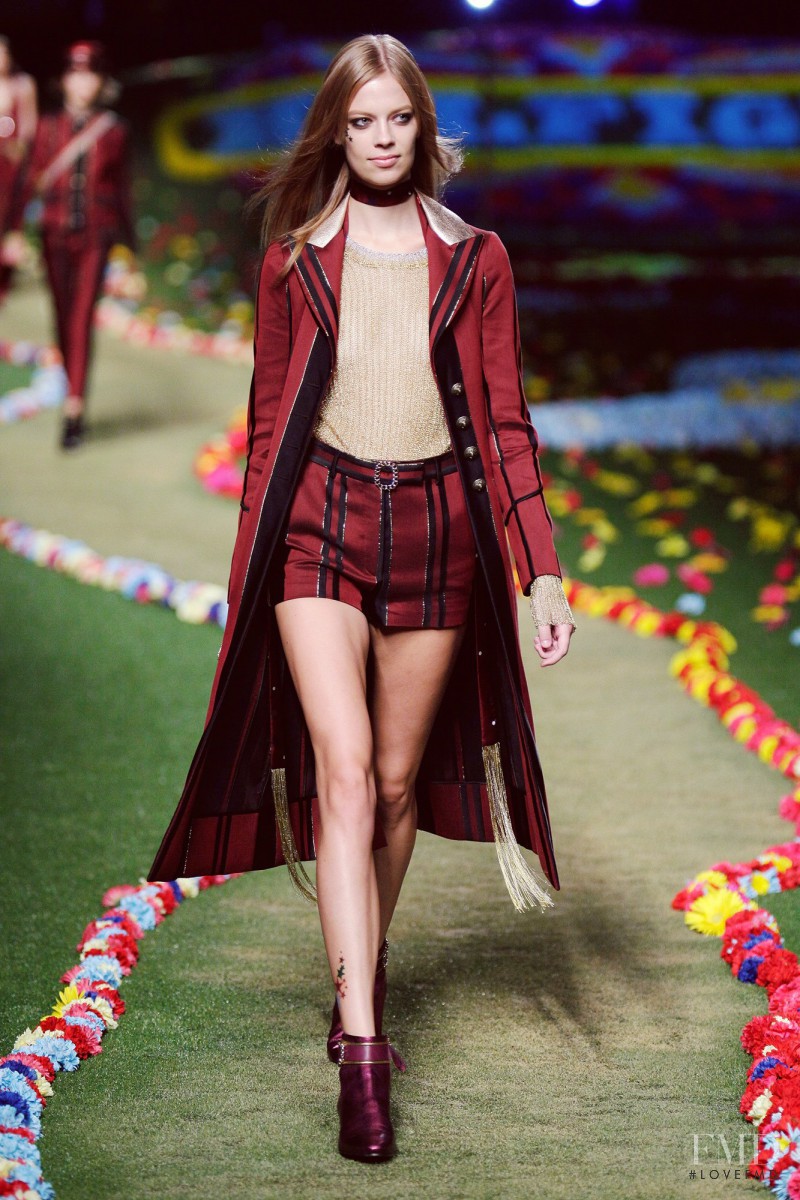 Lexi Boling featured in  the Tommy Hilfiger fashion show for Spring/Summer 2015