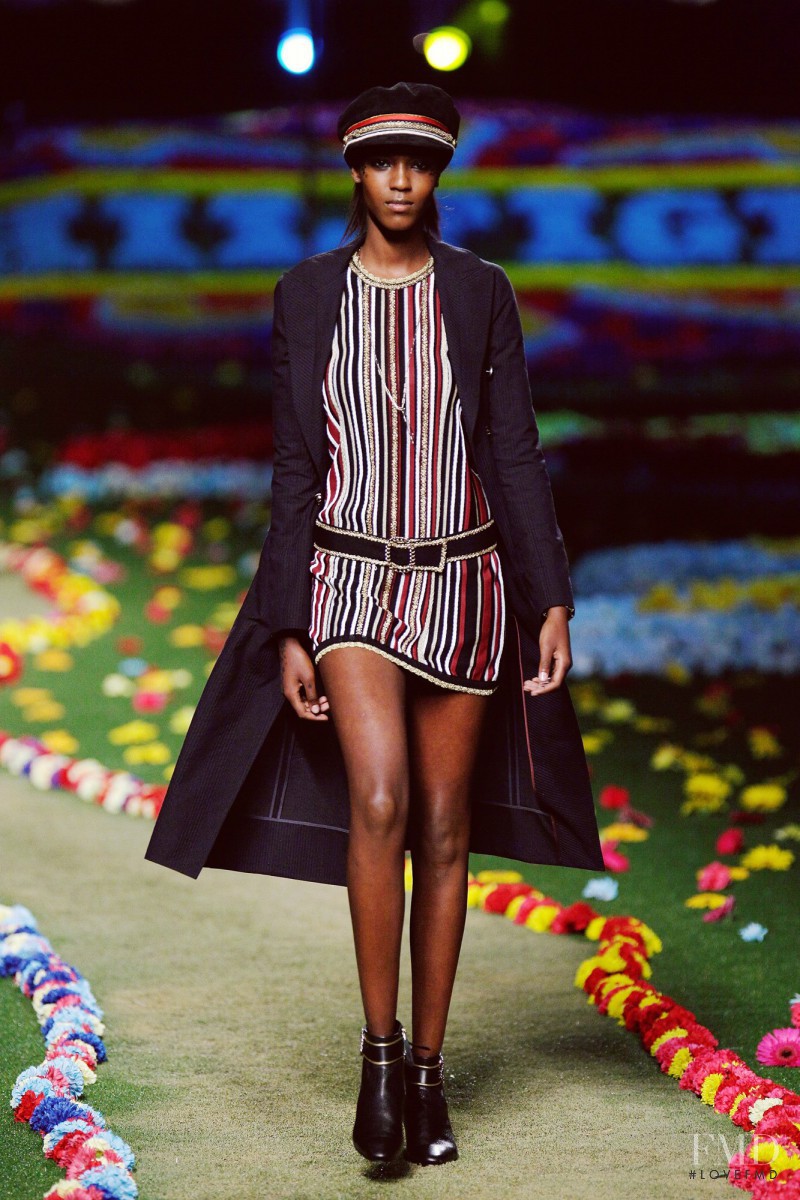 Leila Ndabirabe featured in  the Tommy Hilfiger fashion show for Spring/Summer 2015