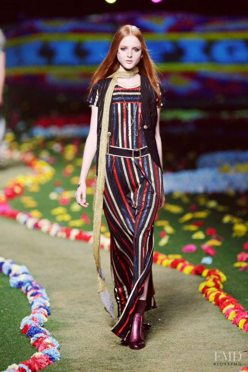 Madison Stubbington featured in  the Tommy Hilfiger fashion show for Spring/Summer 2015