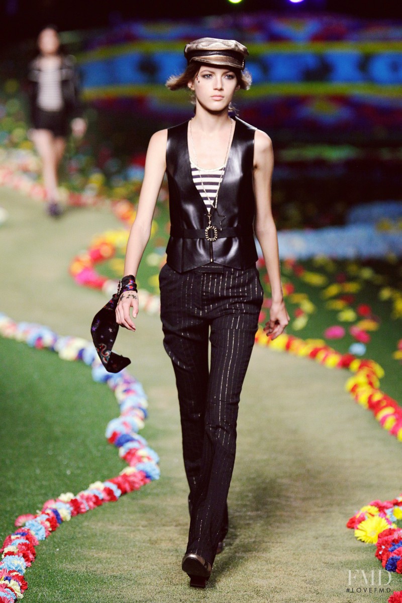 Valery Kaufman featured in  the Tommy Hilfiger fashion show for Spring/Summer 2015