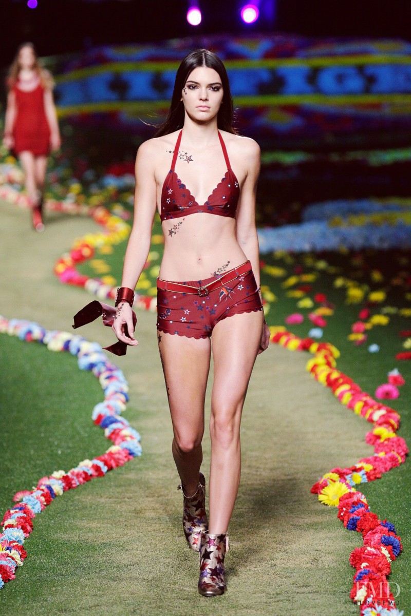 Kendall Jenner featured in  the Tommy Hilfiger fashion show for Spring/Summer 2015