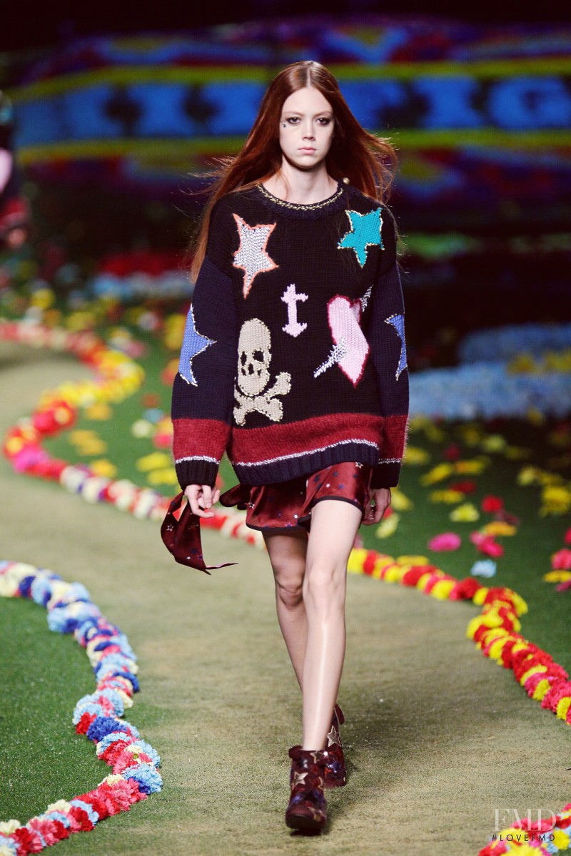 Natalie Westling featured in  the Tommy Hilfiger fashion show for Spring/Summer 2015