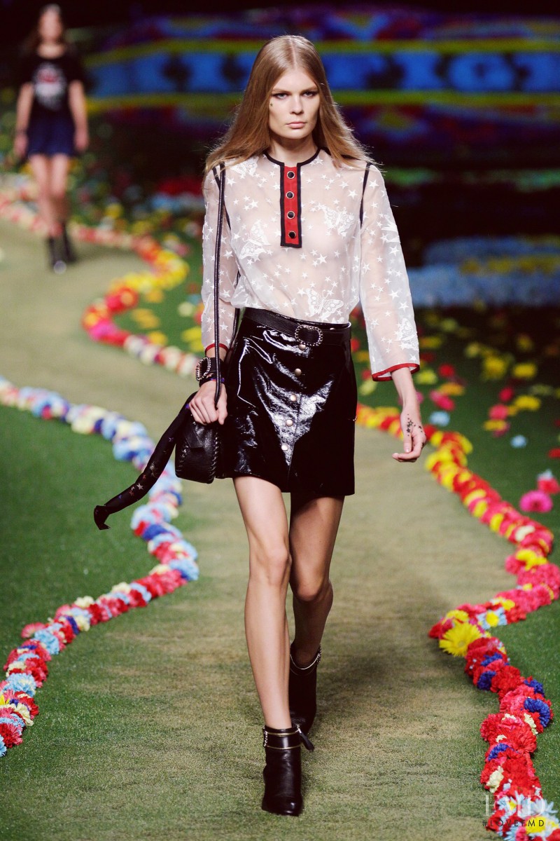 Alexandra Elizabeth Ljadov featured in  the Tommy Hilfiger fashion show for Spring/Summer 2015