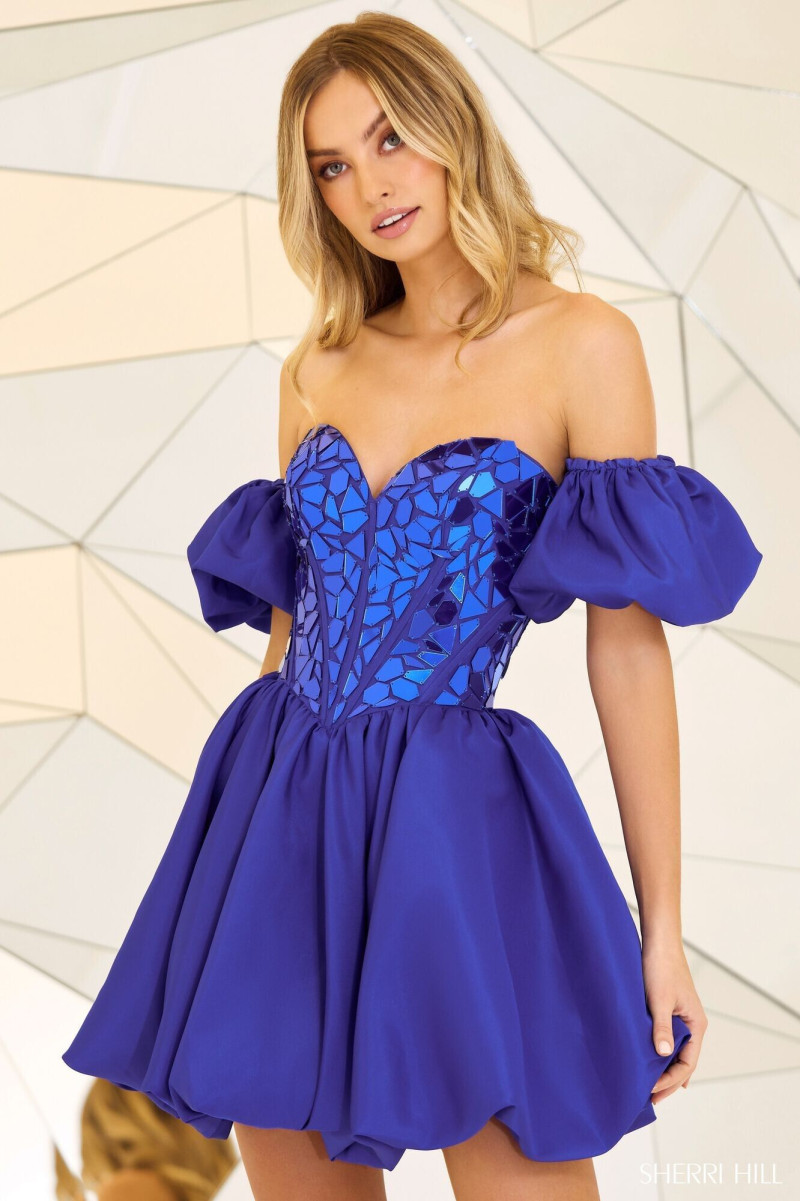 Taylor Justine Howard featured in  the Sherri Hill catalogue for Summer 2022