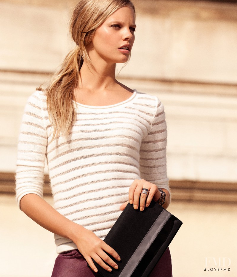 Marloes Horst featured in  the H&M catalogue for Summer 2012