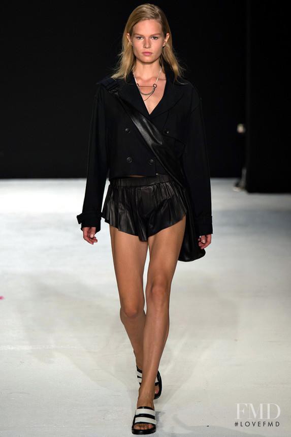 Anna Ewers featured in  the rag & bone fashion show for Spring/Summer 2015
