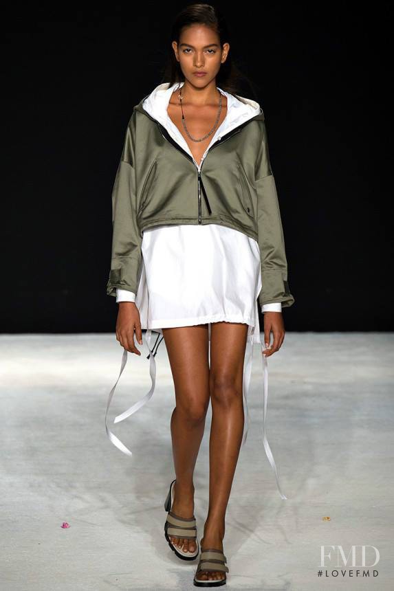 Joline Braun featured in  the rag & bone fashion show for Spring/Summer 2015