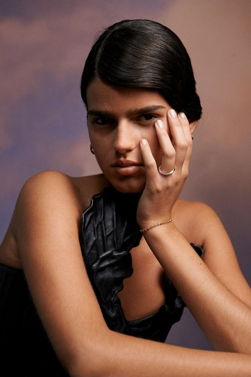 Paula Anguera featured in  the Lecavalier advertisement for Spring/Summer 2020
