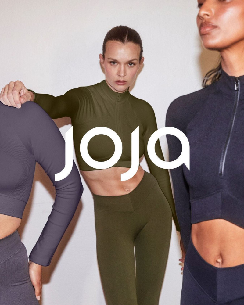 Josephine Skriver featured in  the JoJa advertisement for Spring/Summer 2024