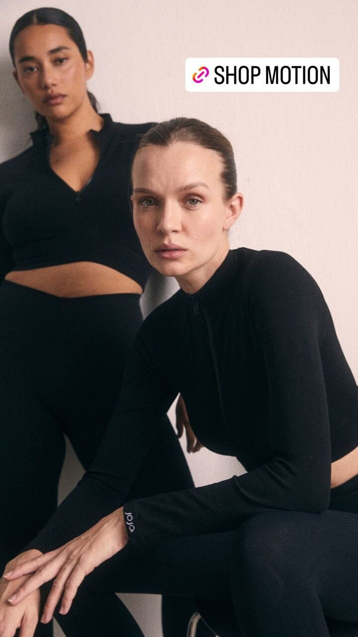 Josephine Skriver featured in  the JoJa advertisement for Spring/Summer 2024