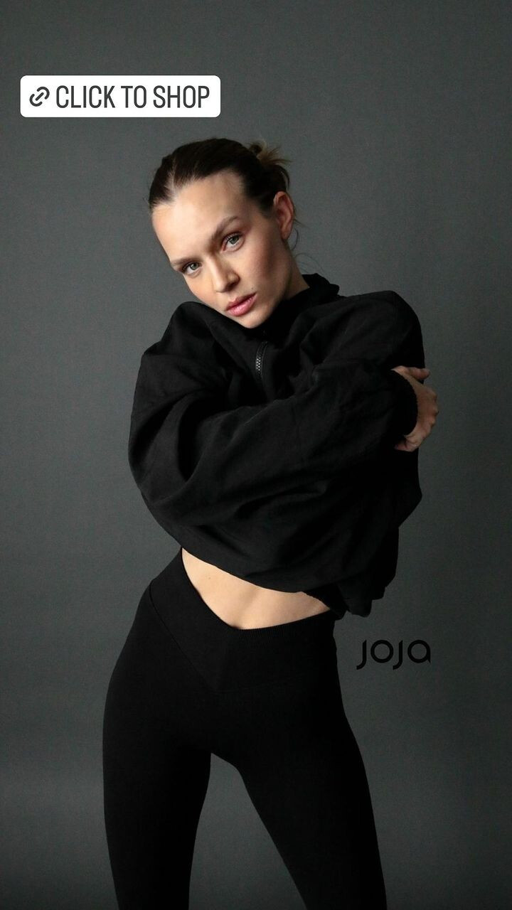 Josephine Skriver featured in  the JoJa advertisement for Spring/Summer 2024