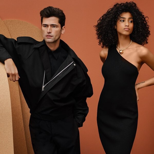 Imaan Hammam featured in  the Holt Renfrew advertisement for Spring/Summer 2024