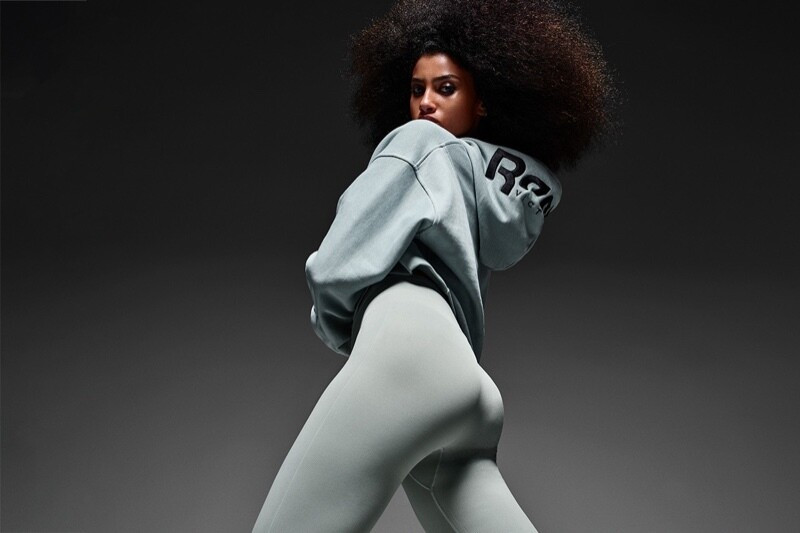 Imaan Hammam featured in  the Reebok advertisement for Spring/Summer 2024
