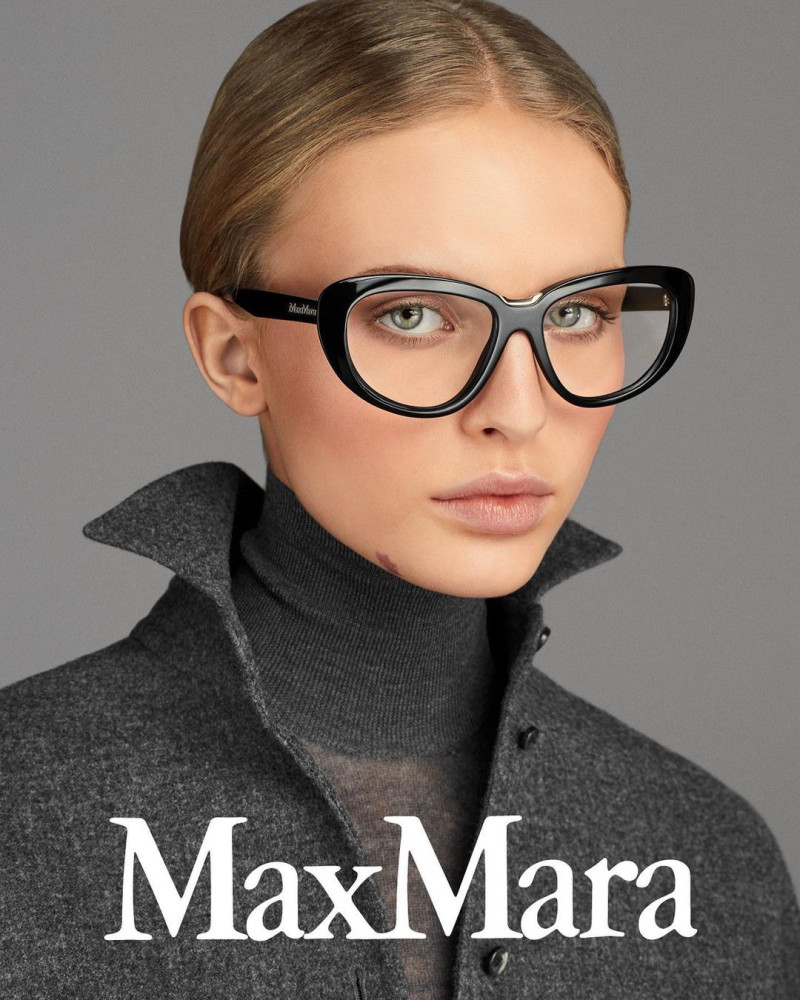 Max Mara Eyewear advertisement for Autumn/Winter 2023