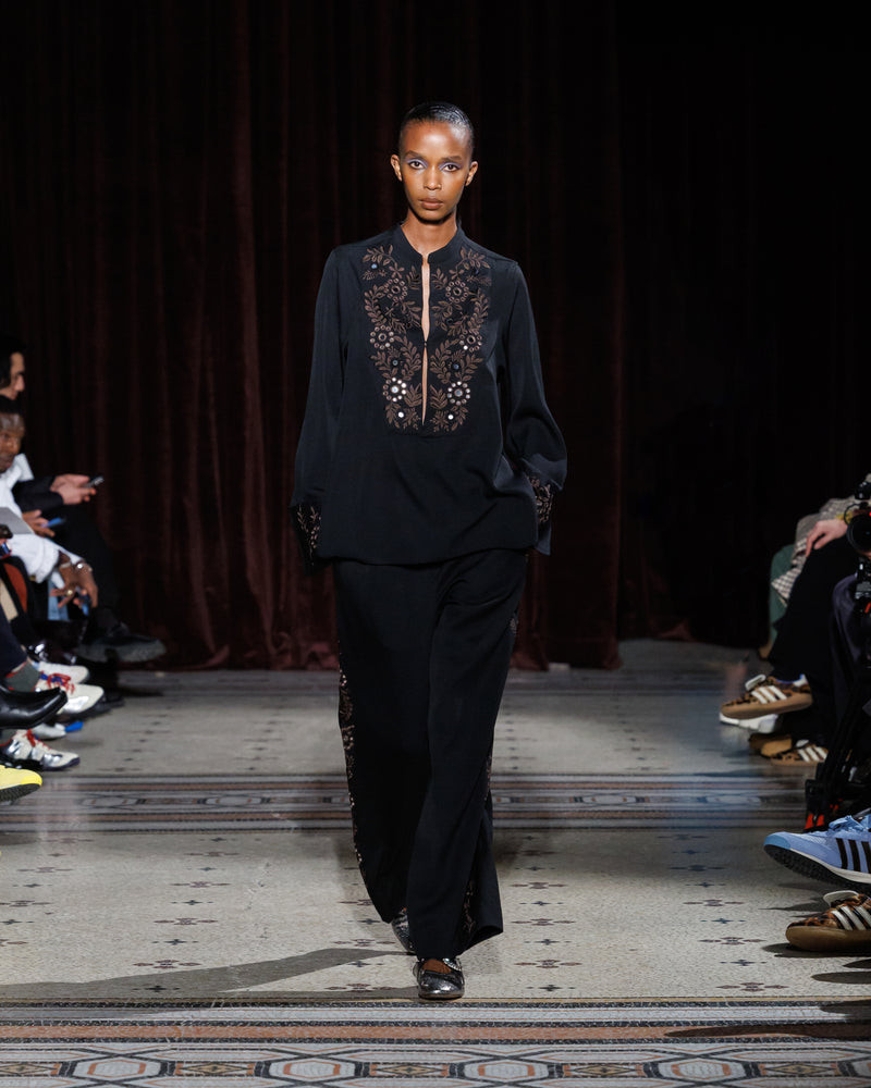 Wales Bonner fashion show for Autumn/Winter 2024