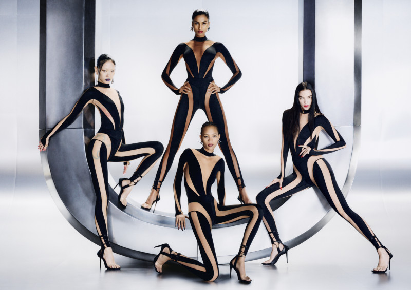 Imaan Hammam featured in  the H&M advertisement for Autumn/Winter 2023