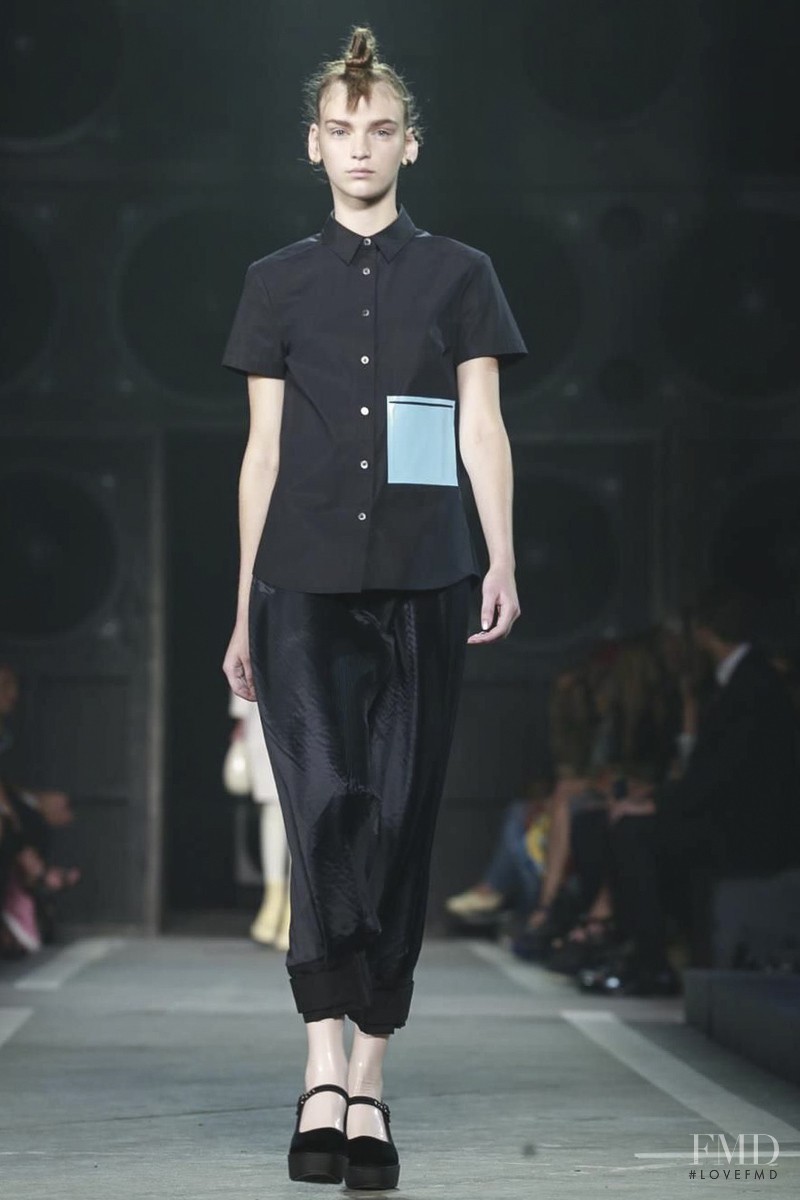 Anka Kuryndina featured in  the Marc by Marc Jacobs fashion show for Spring/Summer 2015