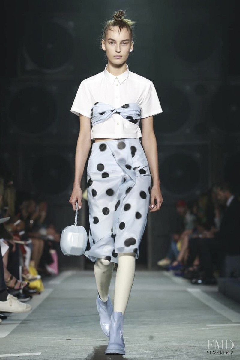 Julia Bergshoeff featured in  the Marc by Marc Jacobs fashion show for Spring/Summer 2015
