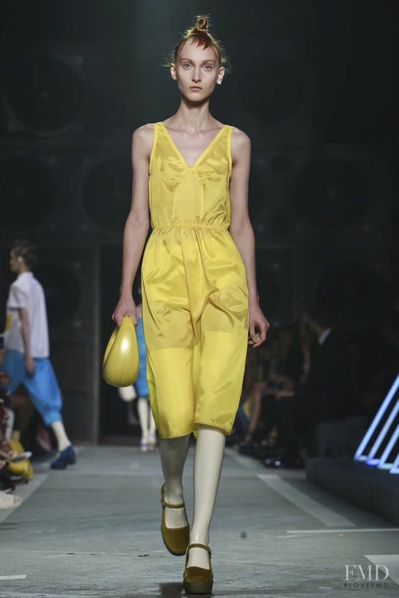 Nika Cole featured in  the Marc by Marc Jacobs fashion show for Spring/Summer 2015