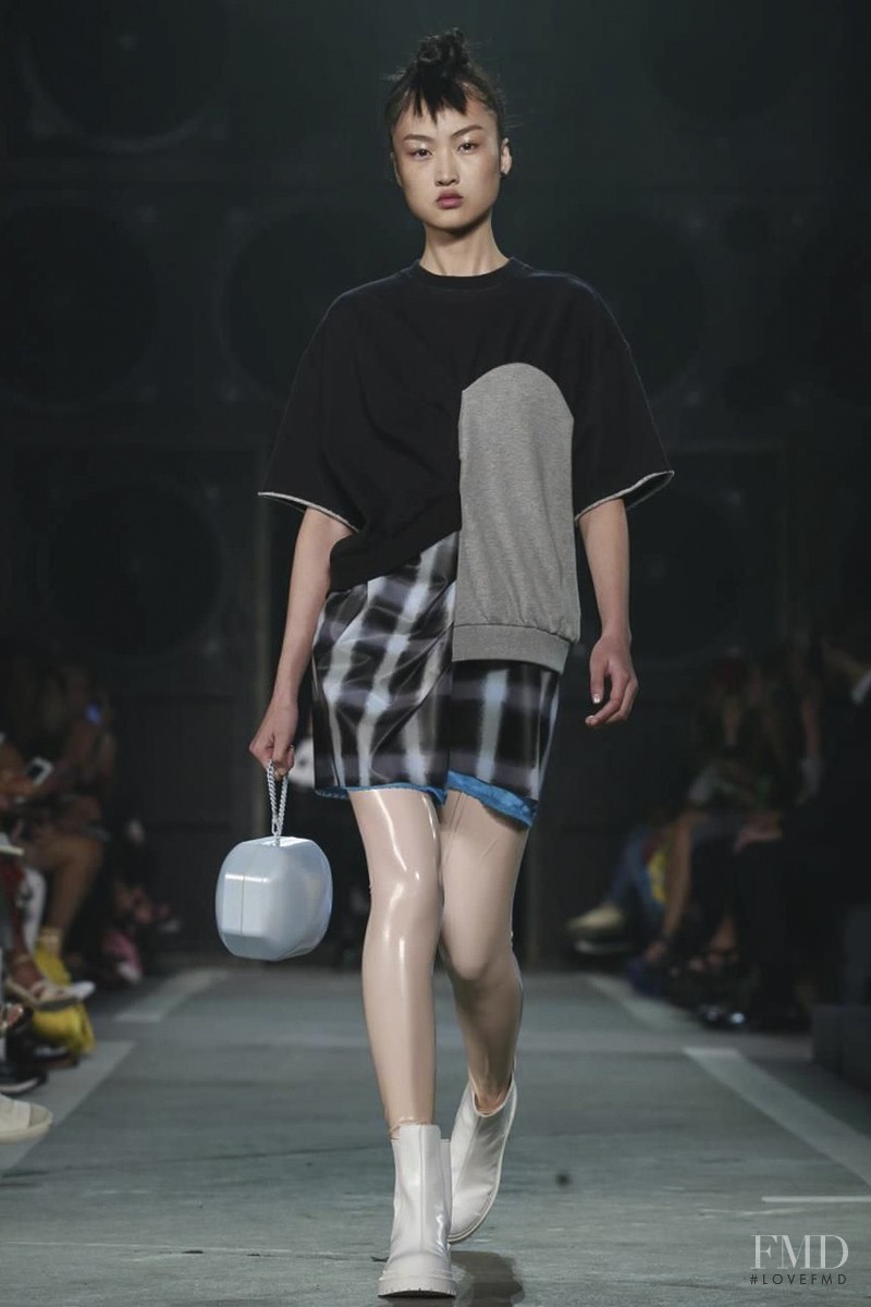 Jing Wen featured in  the Marc by Marc Jacobs fashion show for Spring/Summer 2015