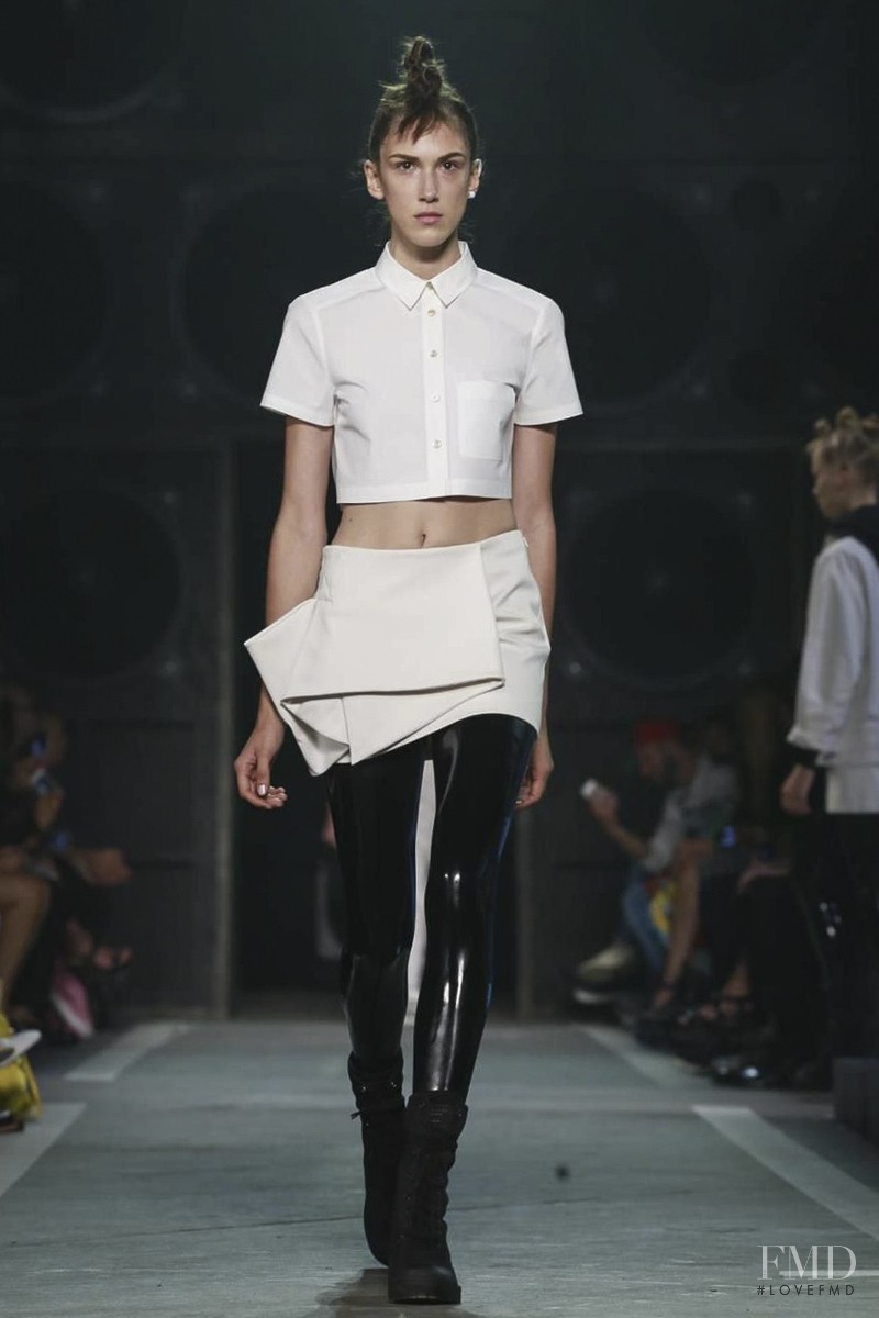 Ana Buljevic featured in  the Marc by Marc Jacobs fashion show for Spring/Summer 2015