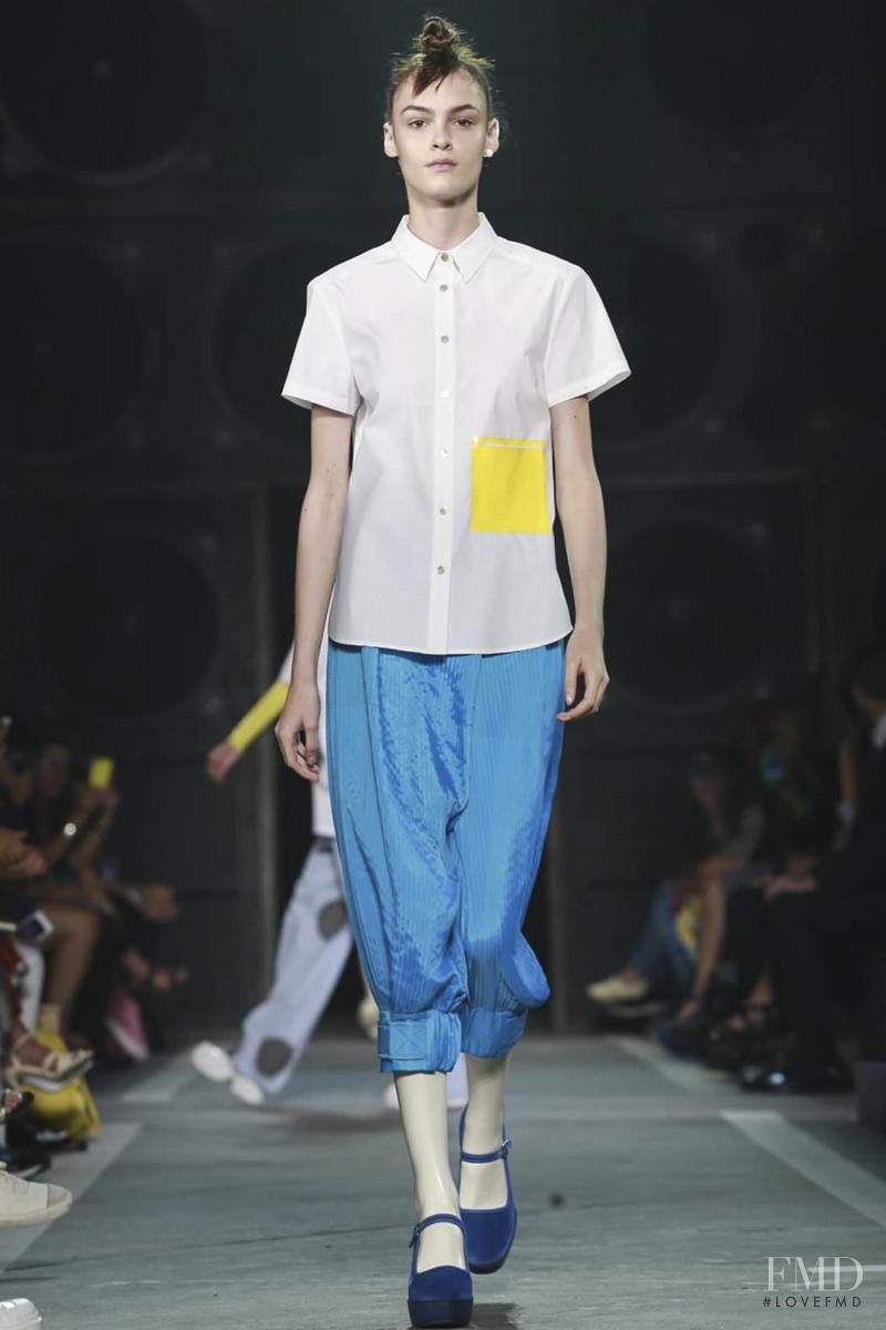 Kremi Otashliyska featured in  the Marc by Marc Jacobs fashion show for Spring/Summer 2015